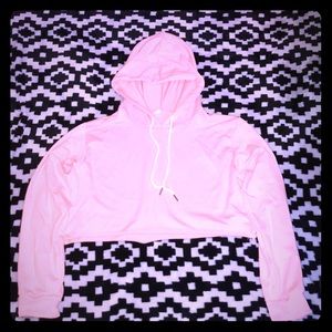 Crop top hoodie